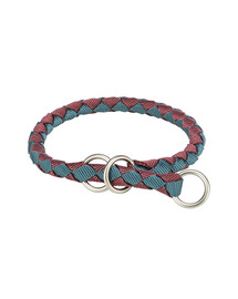 TRIXIE Cavo Užsegama apykaklė šunims XS–S: 25–31 cm/o 12 mm bordo/petrol