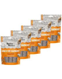 DOLINA NOTECI Smart Chews Digestive Harmony 5x100 g – virškinimo palaikymui, džiovinti skanėstai šunims