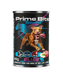 GAME DOG Prime Bite Aviena su petražolėmis 400g drėgnas maistas šunims visiems amžiams