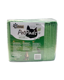 MR. PRETZEL Higieniniai paklotai šuniui su žolės kvapu 40x60cm 50vnt.