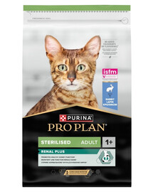 PURINA PRO PLAN Sterilised Renal Plus Turtinga su triušiu 10 kg sausa maistas katėms po sterilizacijos