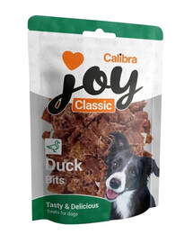 CALIBRA Joy Dog Classic Duck Bits 250 g pusiau drėgni skanėstai iš ančių