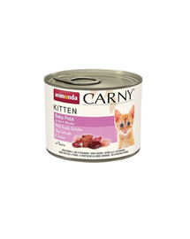 ANIMONDA Carny Kitten Baby Paté 24x200 g maistas kačiukams