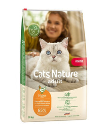 MERA Cat Nature Adult Chicken 10 kg vištiena, sausas maistas katėms