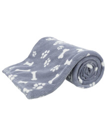 Kenny kocyk niebieski, plusz 150 × 100 cm