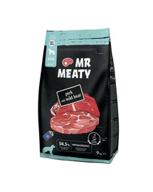 MR MEATY Dog Pork with Wild Boar XL 9 kg kiauliena su šernu, sausa maistas šunims