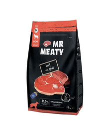 MR MEATY Dog Beef with Goat M 9 kg jautiena su ožka, sausa maistas šunims