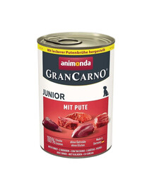 ANIMONDA Grancarno Junior kalakutiena šuniukams 12x400 g