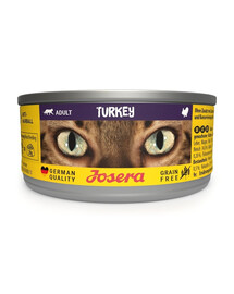 JOSERA Adult Turkey 24x85g šlapias kačių maistas su kalakutiena