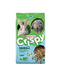 VERSELE-LAGA Crispy Muesli Rabbit 850g mišinys miniatiūriniams triušiams