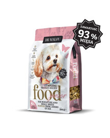 DR MALOU Puppies Liofilizuotas maistas „Antis su ožkos pienu ir kiaušinio tryniu“ 2x500 g – sausas maistas šuniukams