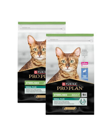 PURINA PRO PLAN Sterilised Renal Plus Turtinga su triušiu 2x10 kg sausa maistas katėms po sterilizacijos
