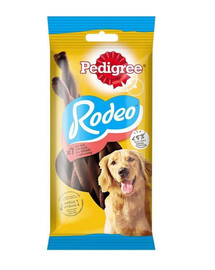 PEDIGREE Rodeo 12 x 122 g jautienos skanėstas šunims