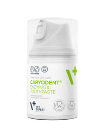 VET EXPERT Caryodent Enzymatic Toothpaste 50 ml enzymatyczna pasta do zębów dla psa i kota