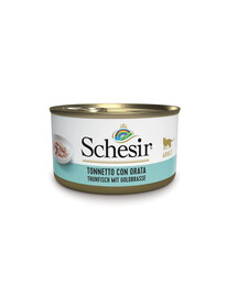 SCHESIR Jūros gėrybių patiekalai Tunas su dorada 12 x 85 g