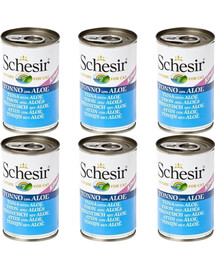 SCHESIR Tunas su alaviju kačiukams 6x140 g