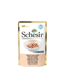 SCHESIR Tunžuvė su lašiša, 6 x 50 g