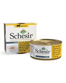 SCHESIR Vištiena su kumpiu drebučiuose 6x150 g