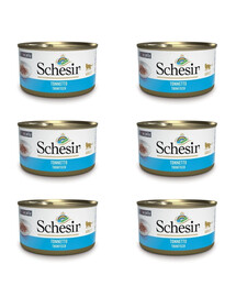 SCHESIR Tunas drebučiuose 6x85 g