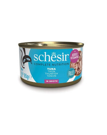 SCHESIR Tunas sultinyje katėms 12x85 g