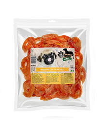 MR. PRETZEL Minkšti vištienos žiedai 500g skanėstas šuniui