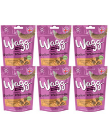 WAGG jautienos skonio 6x125g skanėstai šunims