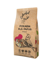KUCHNIA SZEFA Colorful Birds Maistas papugoms 750g