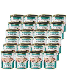 RAFI Super z perliczką i wątróbką wołową 24x800g pasztet dla psów 