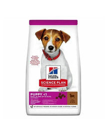 HILL'S Science Plan Puppy Small Mini Lamb and Rice 2x6 kg su džiaugsmu ir ryžiais, sausas maistas mažų veislių šuniukams