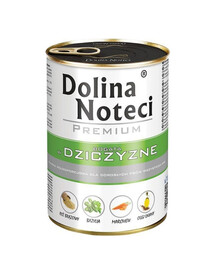 DOLINA NOTECI Premium su žvėriena 6 × 400 g