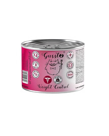GUSSTO Vet Weight control Cat 12 x 200 g skardinių maisto antsvorio turintiems katėms