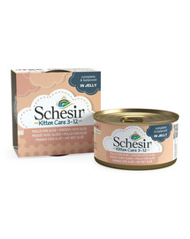 SCHESIR Vištiena su alaviju kačiukams 12x85g