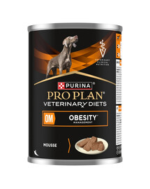 PURINA PRO PLAN Veterinary Diets Plan Obesity Management 400 g pasztet dla psów do redukcji nadmiernej masy ciała
