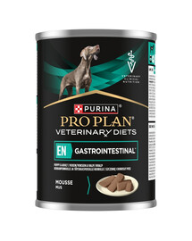 PURINA PRO PLAN Veterinary Diets EN Gastrointestinal 400 g pasztet dla szczeniąt i psów dorosłych z wrażliwym układem pokarmowym