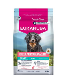 EUKANUBA Special Care Mono-Protein Salmon 2,3 kg sucha karma dla dorosłych psów, bogata w świeżo mrożonego łososia