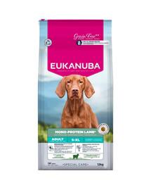 EUKANUBA Special Care Adult Mono-Protein Lamb 12 kg sucha karma dla dorosłych psów, bogata w świeżo mrożoną jagnięcinę
