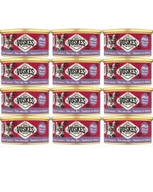 VOSKES Jelly Tuna with Seabass 12x85 g 100% Tunas su jūriniu ešeriu želatinoje, papildomas kačių maistas