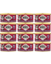 VOSKES Jelly Tuna with Squid 12x85 g 100% Tunas su kalmarais želatinoje, papildomas maistas katėms