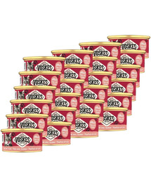 VOSKES Jelly Tuna with Salmon 24x85 g 100% Tunas su lašiša želatinoje, papildomas maistas katėms