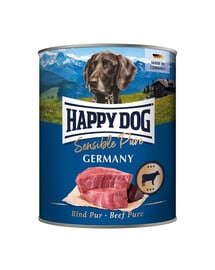 HAPPY DOG Sensible Pure Germany Jautiena 6x800 g – šlapias šunų maistas