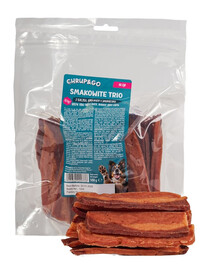 CHRUP&GO Smakowite trio z kaczką, królikiem i jagnięciną 500 g przysmak dla psa