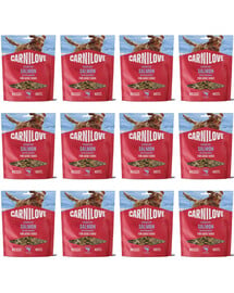 CARNILOVE Dog Crunchy Snack Salmon 12x200g chrupiące przysmaki z łososiem dla dorosłych psów