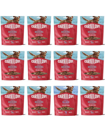 CARNILOVE Dog Crunchy Snack Mackerel 12x200g chrupiące przysmaki z makrelą dla dorosłych psów