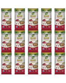 N&D PRIME Adult Healthy & Tasty Cream su vištiena ir tunu katėms 15x60 g