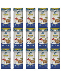 N&D OCEAN Adult Healthy & Tasty Cream su lašiša ir tunu katėms 15x60 g