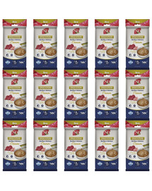 FARMINA N&D Quinoa Cat Digestion Cream Chicken and Tuna 15x60 g su vištiena ir tunu, kreminė užkanda katėms su jautriu virškinimu