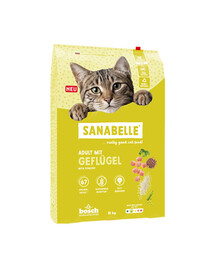 SANABELLE Classic Adult with Poultry 10 kg sucha karma z drobiem dla dorosłych kotów