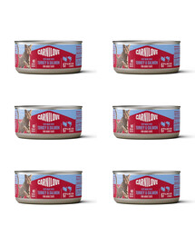 CARNILOVE Cat Can Paté Turkey and Salmon 6x100 g z indykiem i łososiem, pasztet dla kotów