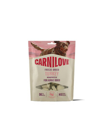 CARNILOVE Dog Freeze Dried Turkey 60g liofilizowane przysmaki z indykiem dla psów