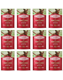 CARNILOVE Dog Pouch Turkey and Quial 12x300g karma mokra indyk i przepiórka dla dorosłych psów